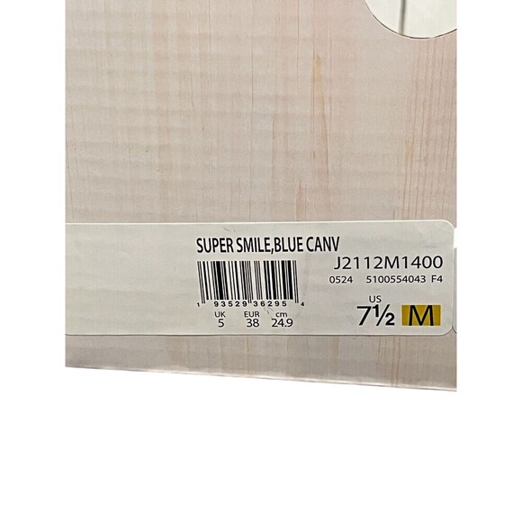 Blowfish Malibu Women's Blue Canvas Athletic Shoes - Picture 2 of 6